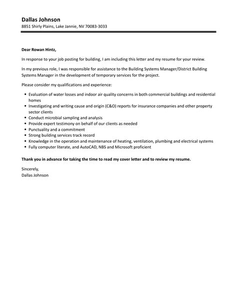 bldcoverletter|Cover Letter Builder .